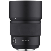 Samyang 75mm f/1.8 AutoFocus UMC II Lens for Fujifilm X