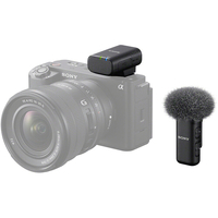 Sony ECM-W3S Wireless Microphone Kit with Charging Case (Single Mic)