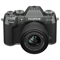 Fujifilm X-T50 with XC 15-45mm Lens - Charcoal