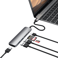 Satechi USB-C Slim Multi-Port Adapter V2 (Space Grey)