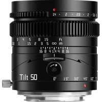 TTArtisan Tilt 50mm f/1.4 Lens for Sony E Mount - Black