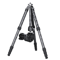 Leofoto LQ-365C Mr.Q Series 5 Section Carbon Fibre Tripod with LH-47LR Ball Head