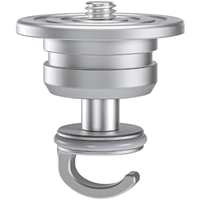 Leofoto LG-324C Silver 4 Section Water Resistant Carbon Fibre Tripod with LH-40R Ball Head