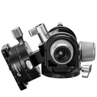 Leofoto G4 Pro 60mm 3-Axis Geared Head with GR-2 Geared Panning Clamp