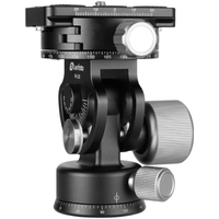 Leofoto VH-20 2-Way Monopod Head with Panning Clamp and BPL-50N Plate