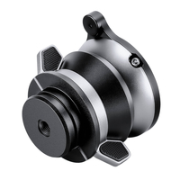 Leofoto LBQ-60S Black 61mm Levelling Base for LQ-324, LQ-365 and LG-324