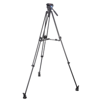 Leofoto VT-20 Video Tripod with LF-75 75mm Video Fluid Head