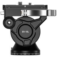 Leofoto BV-10L 60mm Base Lever Release Video Fluid Head with Arca PU-90 Plate