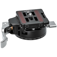 Leofoto PCL-52 52mm Lever Release Panning Clamp and NP-50 Plate