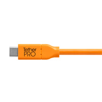 Tether Tools Tetherpro Usb-c To Usb-c 3m Hi-Vis Orange