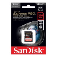 SanDisk Extreme Pro 256GB SDXC UHS-II 280MB/s Memory Card - V60