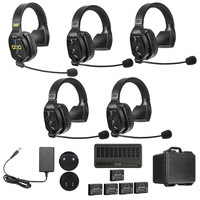Saramonic WiTalk5 WT5S Full-Duplex 5-Person Wireless Headset Intercom System
