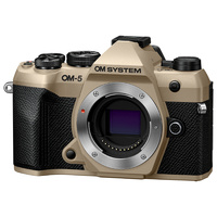 OM SYSTEM OM-5 Mark II Mirrorless Camera - Sand Beige