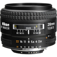 Nikon AF 28mm f/2.8D Lens 