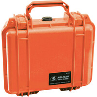Pelican 1200 Camera Case with Foam - Orange