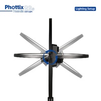 PHOTTIX NUADA R3a Twin LED Soft Light Kit w/Stands