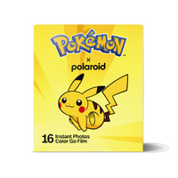 Polaroid Go Colour Film - Pokemon Pikachu Edition - Double Pack (16 Shots)