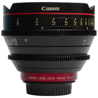 Canon CN-E 14mm T3.1 L F Cinema Prime Lens - EF Mount