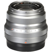 Fujifilm XF 35mm f/2.0 R WR Lens - Silver 