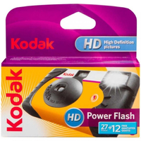 Kodak Power Flash Single Use Camera 27 + 12 Exposures