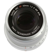 Fujifilm XF 50mm f/2 R WR Lens - Silver