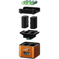 Hahnel Pro Cube 2 Dual Charger for Sony & AA Batteries