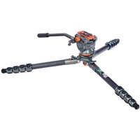 3 Legged Thing Legends Jay 5 Section Carbon Tripod with Air Head Cine Arca