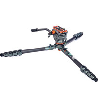 3 Legged Thing Legends Jay 5 Section Carbon Tripod with Air Head Cine Standard
