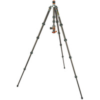3-Legged Thing Legends Bucky Carbon Fibre Tripod with AirHed VU Ball Head - Bronze Blue
