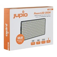 Jupio PowerLED 200A LED Light with Built in Battery and Power bank