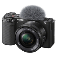 Sony ZV-E10 + 16-50mm PZ OSS Lens - Black 
