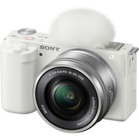 Sony ZV-E10 + 16-50mm PZ OSS Lens - White