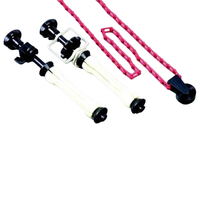 Nanlite Studio Background - 3 Roller Support Bracket System for 3 Paper Backdrops