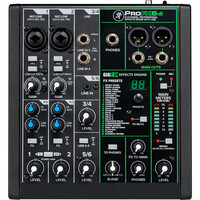 Mackie ProFX6v3 6-Channel Sound Reinforcement Mixer with Built-In FX