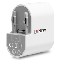 Lindy 18W USB Type C PD Charger with Multi-Country Plugs