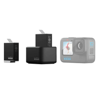 GoPro Dual Battery Charger + Enduro Battery for HERO12/11/10/9