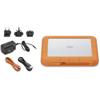 LaCie 8TB Rugged RAID Shuttle USB 3.1 Gen 2 Type-C External Hard Drive