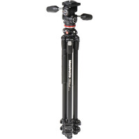 Manfrotto 290 Dual Tripod 3 + MH804-3W - 3 Way Head - Ex Demo
