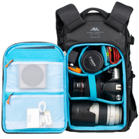 Summit Creative Tenzing 18L Small Zip Top Camera Backpack - Black