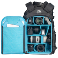 Summit Creative Tenzing 40L Large Roll Top Camera Backpack - Black