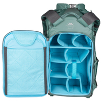 Summit Creative Tenzing 40L Large Roll Top Camera Backpack - Green