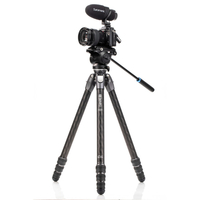 Benro Tortoise 34CLV with S6PRO Head, Carbon Fibre, Video Tripod Kit