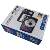 PULSE 18MP Compact Camera Kit with 8x Optical Zoom - Black