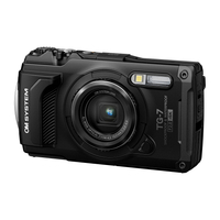 OM SYSTEM Tough TG-7 Waterproof Camera - Black