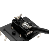 Nanlite 2 X T12 LED Pavotube Array Mounting Clip Plate with Gooseneck