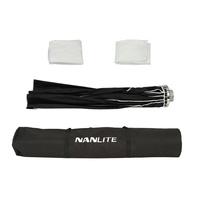 Nanlite 150cm Easy Up Quick-Fold Parabolic Softbox for Forza 200, 300/300B, 500 And 720/720B