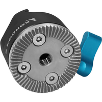 Kondor Blue NATO Clamp to ARRI Rosette - Black