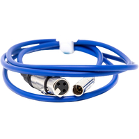 Kondor Blue Mini XLR to XLR for BMPCC 6K Pro/C70 Camera 1.5m - Blue