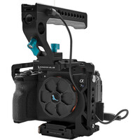 Kondor Blue Sony A7SIII Cage with Start-Stop Trigger Top Handle for A7 Series Cameras - Black