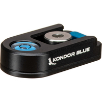 Kondor Blue Bubble Level Cold Shoe with Safety Release - Black